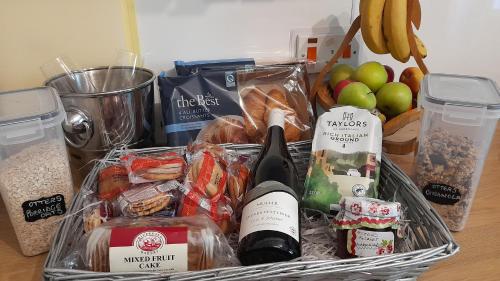 Mad på bed and breakfast-stedet eller i nærheden