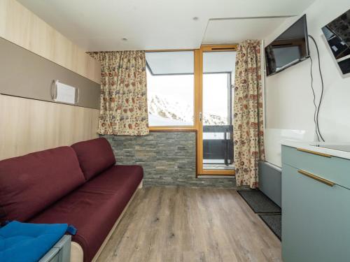 Studio confortable skis aux pieds avec balcon et WIFI