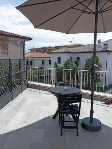 Balkón nebo terasa v ubytování B&B Salsedine e Girasoli