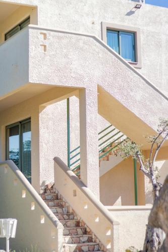 Balkón nebo terasa v ubytování Astra Beach Studio - Koroni Beachfront Retreats