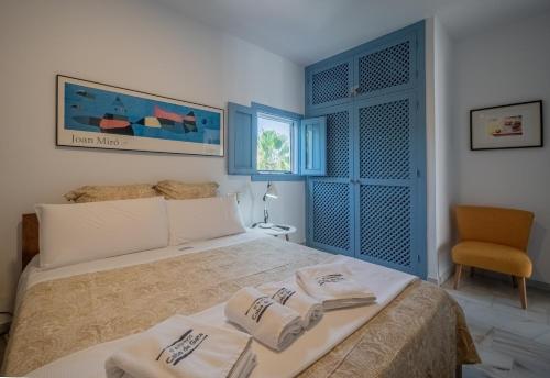 Posteľ alebo postele v izbe v ubytovaní Casa Appaloosa Cabo de Gata