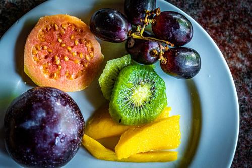 Eten bij of ergens in de buurt van het pension

