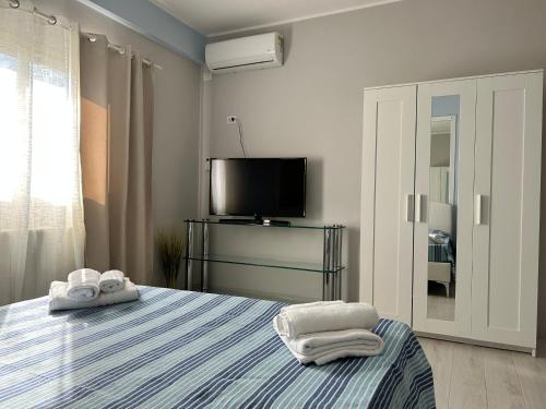 Katil atau katil-katil dalam bilik di Villas Summer Beach