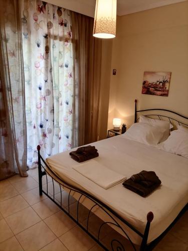 Postel nebo postele na pokoji v ubytování D apartment