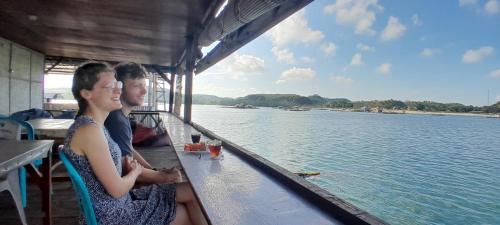 Ekas beach floating room and restaurant