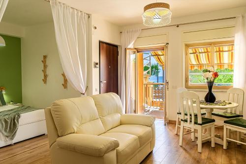 Posezení v ubytování Casa Morgana-Beachfront
