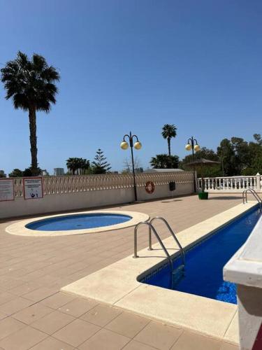 España Calpe Apartamento en primera línea de la Playa de la Fossa vista mar y al Peñón