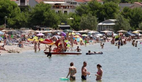 Apartment in Brodarica with sea view, balcony, air conditioning, WiFi 5183-2
