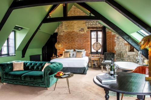 Posezení v ubytování Les Maisons de Léa & Spa - Radisson Individuals