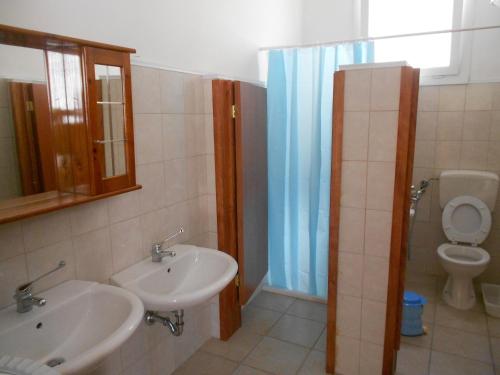 Koupelna v ubytování B&B Fenice Barocca