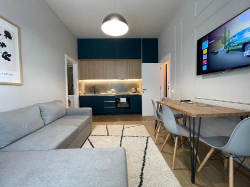 Ruang duduk di Square 21 Apartments