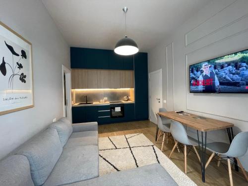 Televisyen dan/atau pusat hiburan di Square 21 Apartments