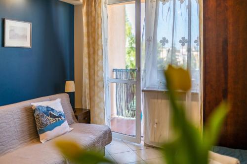 Posezení v ubytování Przystań Nemo