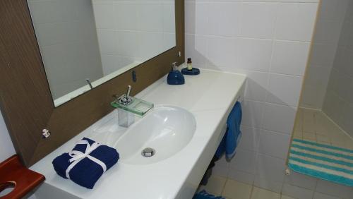 Koupelna v ubytování Bluewave