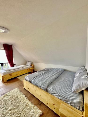 Letto o letti in una camera di Hotel Te Liqeni