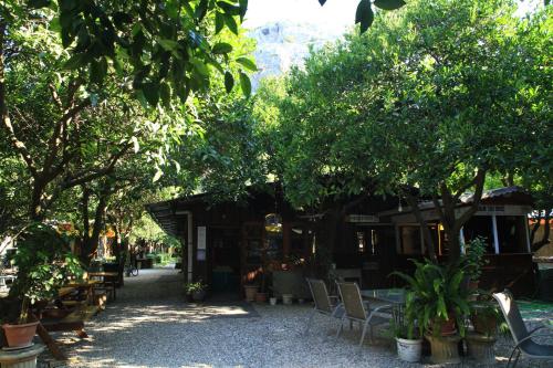 Сад в Korsan Pension