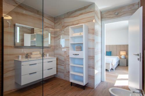 Ванная комната в Apartments Mandre II