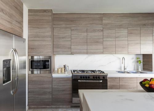 Køkken eller tekøkken på Fairmont Heritage Place Mayakoba