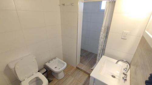 Et badeværelse på Casa Faziano