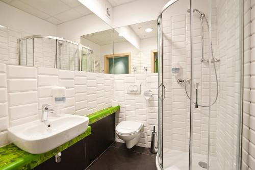 Ванна кімната в Green Hotel Płock