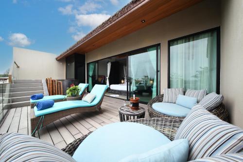 พื้นที่นั่งเล่นของ Ananya Lipe Resort