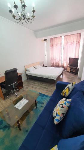Postelja oz. postelje v sobi nastanitve FlatRent Apartment
