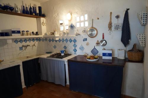 Η κουζίνα ή μικρή κουζίνα στο Sa Selvaggia by Holiday World