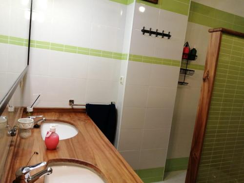 Kylpyhuone majoituspaikassa Casa las Torres