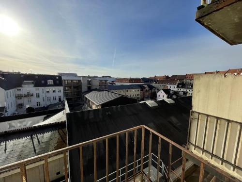 Balkón nebo terasa v ubytování Three Bedroom Apartment In Aalborg, Vesterbro 44 2