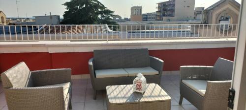 Ein Balkon oder eine Terrasse in der Unterkunft Le Scale di Pietra