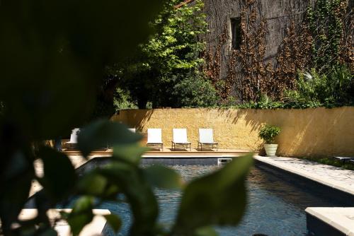 Le Domaine des Saptes, piscine privee