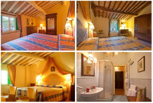 Cama o camas de una habitación en Serristori Country - Poggio Al Frantoio