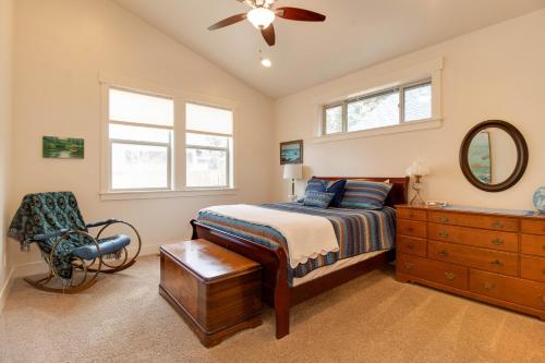 Postel nebo postele na pokoji v ubytování The Quails Nest