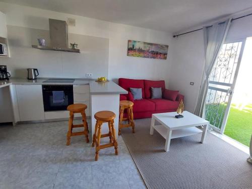 Los Cristianos terrace by Clabao