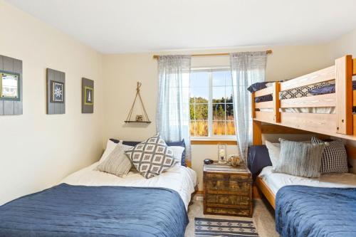 Ένα ή περισσότερα κρεβάτια σε δωμάτιο στο Vista Del Mare Beach House