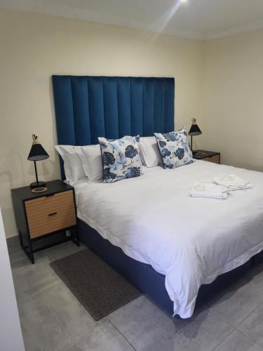 Domsa Lapeng Guesthouseにあるベッド