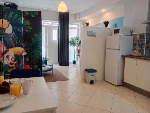Kuchyň nebo kuchyňský kout v ubytování LOFT Centrico Santander - RH Altamar