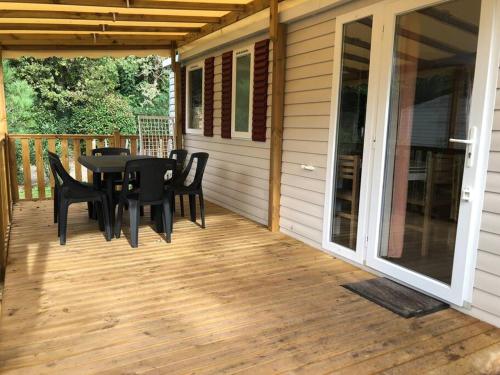 Μπαλκόνι ή βεράντα στο Mobilhome 6 personnes Cap Ferret