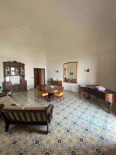Posezení v ubytování Casa di don Francesco