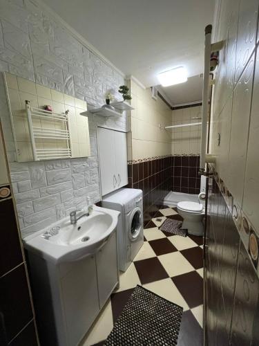 Koupelna v ubytování Zya Home Central