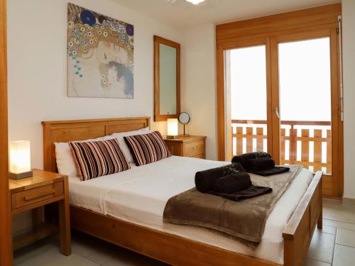 Postel nebo postele na pokoji v ubytování Apartment Domaine des Reines D3 by Interhome