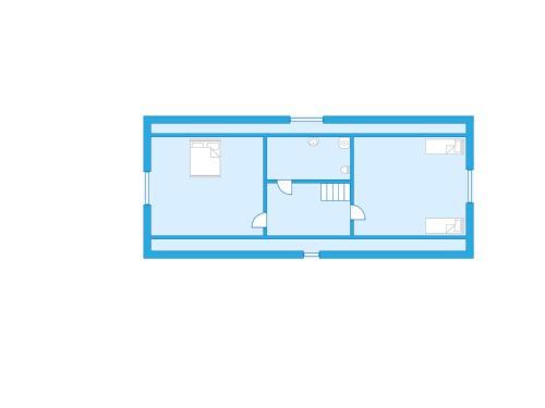 a floor plan of a house at Holiday Home Bolhyttan by Interhome in Filipstad