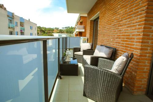 AL38 elegant apartment in Fenals beach