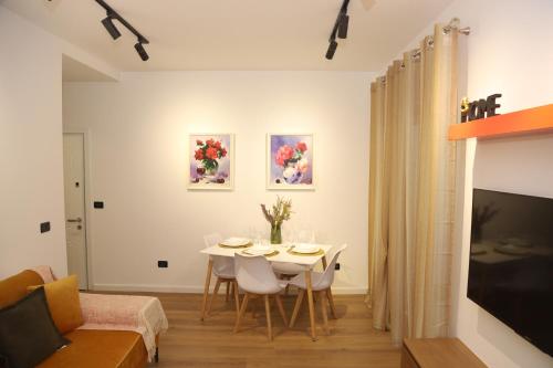 O zonă de relaxare la MJolly Apartment