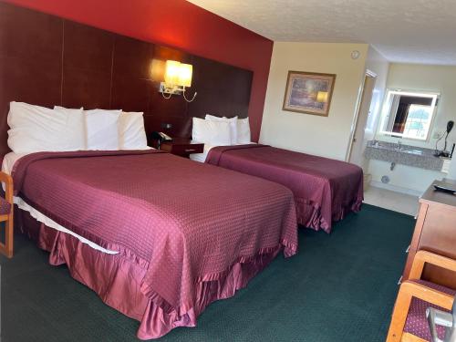 Cama o camas de una habitación en Surry Inn - Dobson - I-77 - Exit 93
