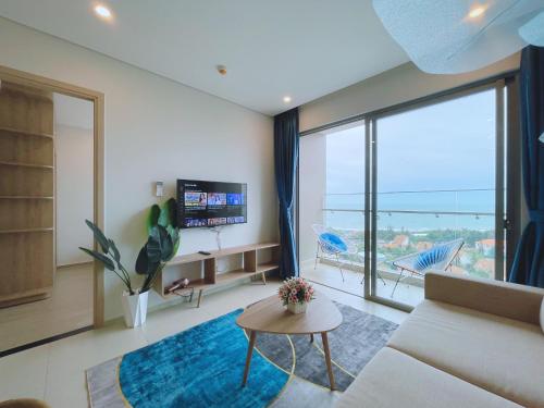 TV a/nebo společenská místnost v ubytování The Sóng Condotel in Vung Tau City - The Sóng Real Company