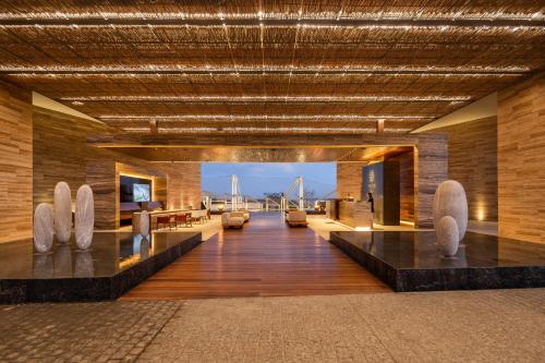 TV/Unterhaltungsangebot in der Unterkunft The Club at Solaz Luxury Villas
