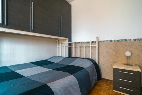 Katil atau katil-katil dalam bilik di Te Vojo Ben -Furnished Flat-