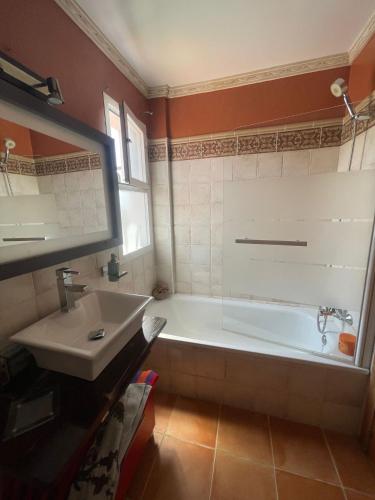 Bilik mandi di Evens-Goretti House