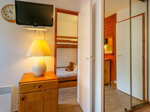 Studio cabine 4 pers. aux pieds des pistes avec parking, animaux acceptés